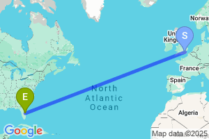 Map of the flight from London City to Melbourne